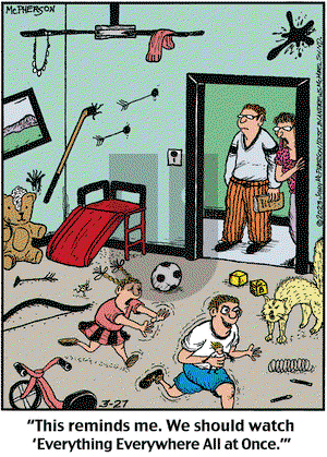 Close to Home - Monday March 27, 2023 Comic Strip