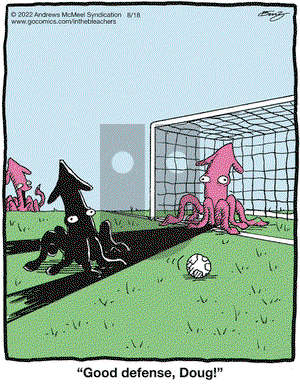 In the Bleachers - Thursday August 18, 2022 Comic Strip
