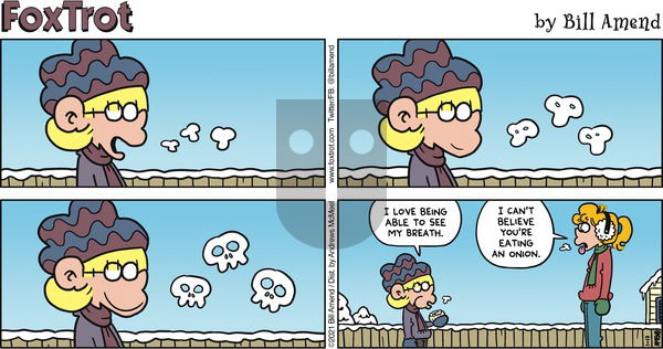 FoxTrot on Sunday January 17, 2021 Comic Strip