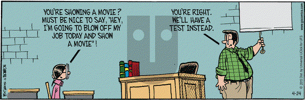 Grand Avenue on Friday April 24, 2015 Comic Strip
