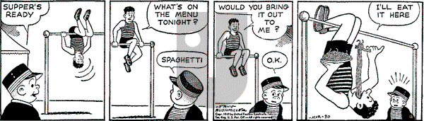 Nancy Classics on Friday April 25, 2025 Comic Strip