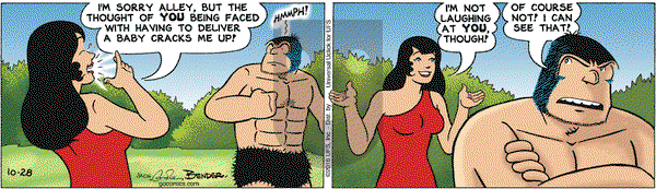 Alley Oop on Friday October 28, 2016 Comic Strip
