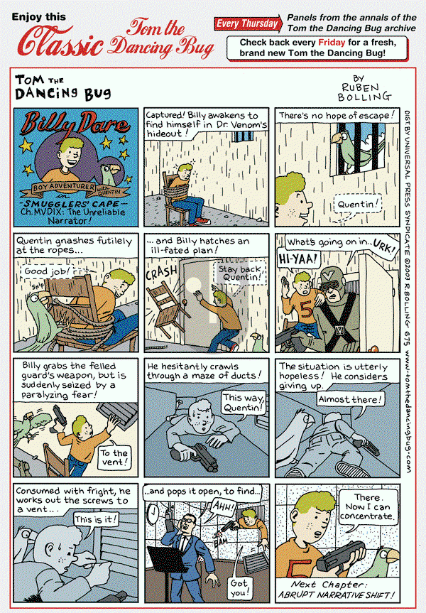 Tom the Dancing Bug on Thursday January 17, 2013 Comic Strip
