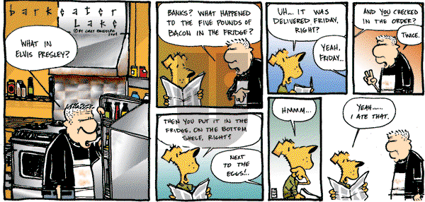 Barkeater Lake on Sunday October 2, 2011 Comic Strip