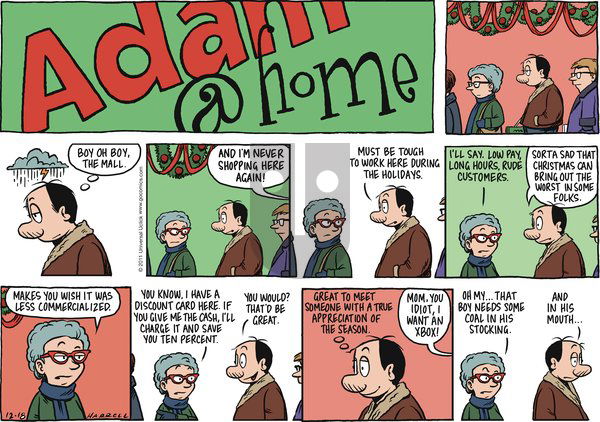 Adam@Home on Sunday December 18, 2011 Comic Strip