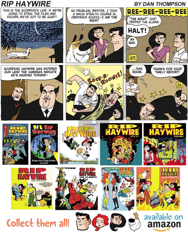 Rip Haywire on Sunday August 26, 2018 Comic Strip