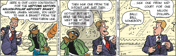 Cleats - Thursday March 24, 2005 Comic Strip