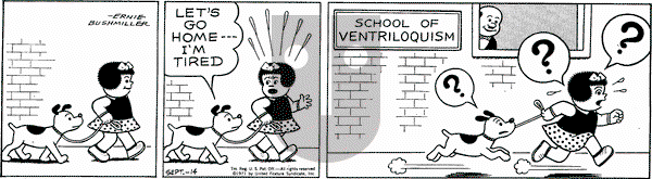 Nancy on Tuesday September 14, 1971 Comic Strip