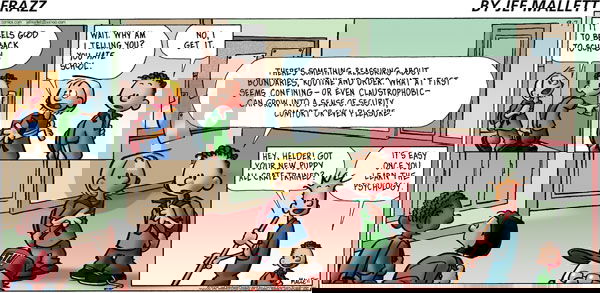 Frazz on Sunday September 7, 2008 Comic Strip