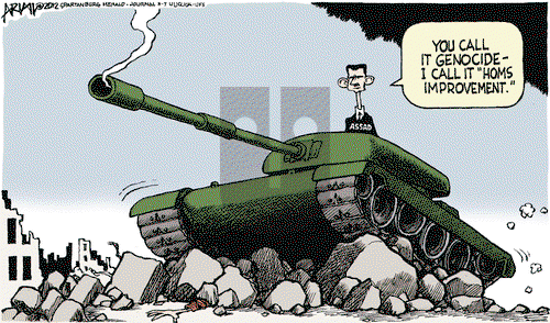 Robert Ariail - Wednesday March 7, 2012 Comic Strip