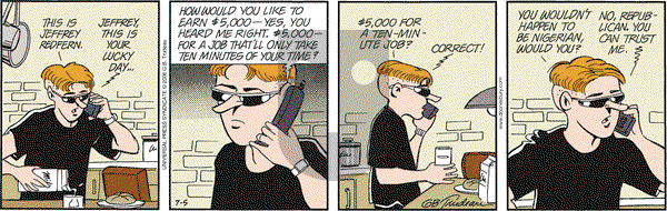 Doonesbury - Wednesday July 5, 2006 Comic Strip