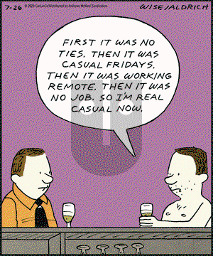 Real Life Adventures - Wednesday July 26, 2023 Comic Strip