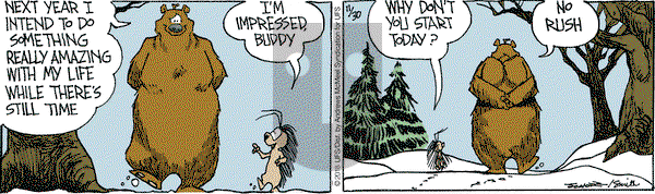The Grizzwells on Friday November 30, 2018 Comic Strip