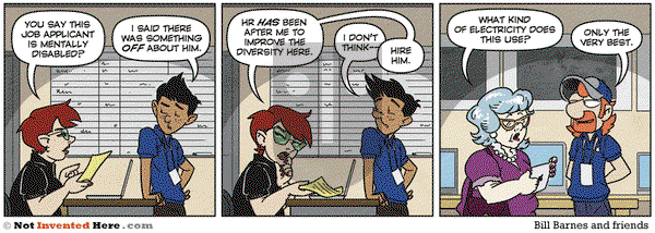 Not Invented Here on Tuesday November 30, 2021 Comic Strip