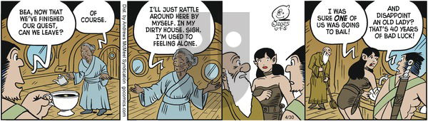 Alley Oop on Wednesday April 30, 2025 Comic Strip