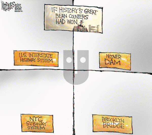 Matt Davies on Monday April 12, 2021 Comic Strip