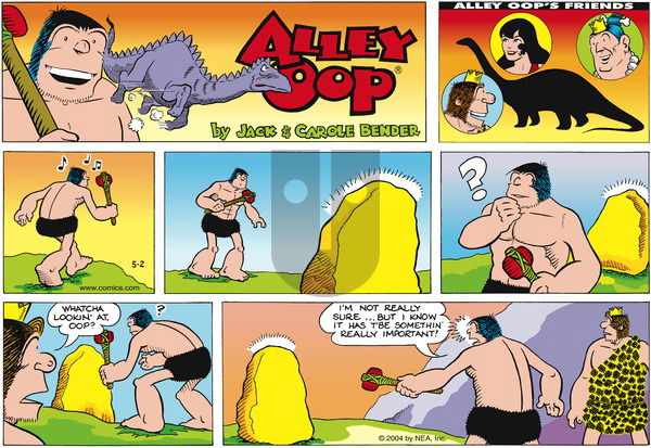 Alley Oop on Sunday May 2, 2004 Comic Strip