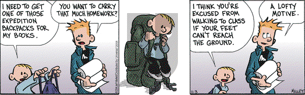 Frazz on Monday November 3, 2014 Comic Strip