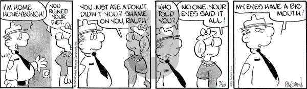Drabble on Monday July 24, 2000 Comic Strip