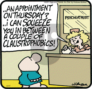 Ziggy on Wednesday February 17, 2021 Comic Strip