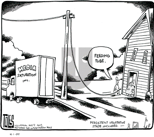 Tom Toles on Friday April 1, 2005 Comic Strip