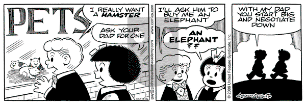 Nancy on Tuesday October 17, 2006 Comic Strip