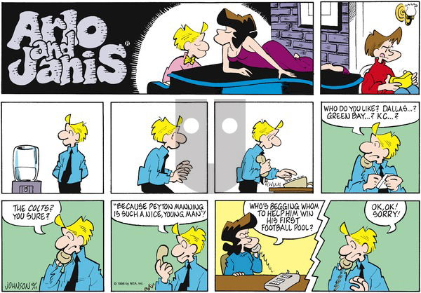 Arlo and Janis on Sunday October 11, 1998 Comic Strip