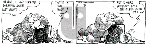 The Grizzwells on Wednesday September 9, 1998 Comic Strip