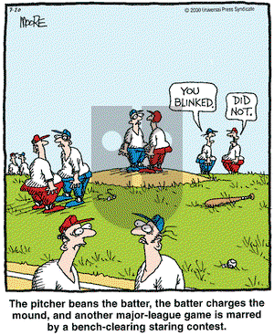 In the Bleachers on Thursday July 20, 2000 Comic Strip