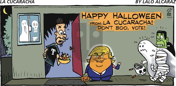 La Cucaracha on Sunday October 23, 2016 Comic Strip