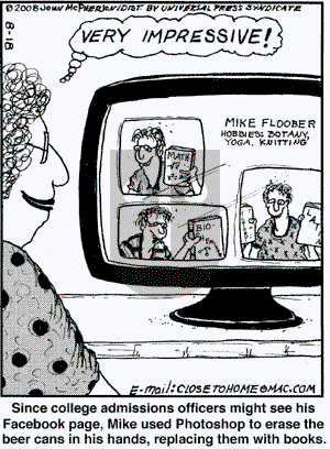 Close to Home on Monday August 18, 2008 Comic Strip