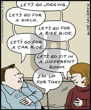 Real Life Adventures on Saturday January 17, 2015 Comic Strip