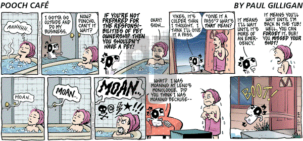 Pooch Cafe on Sunday March 29, 2009 Comic Strip
