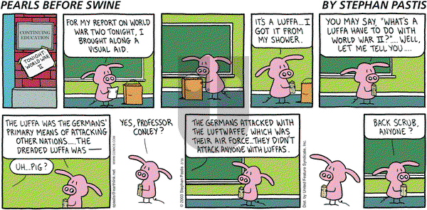Pearls Before Swine on Sunday February 16, 2003 Comic Strip