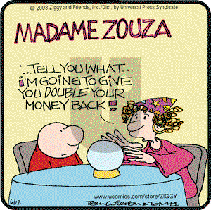 Ziggy on Thursday June 12, 2003 Comic Strip