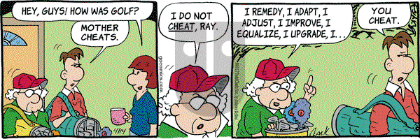 Lola on Friday April 14, 2017 Comic Strip