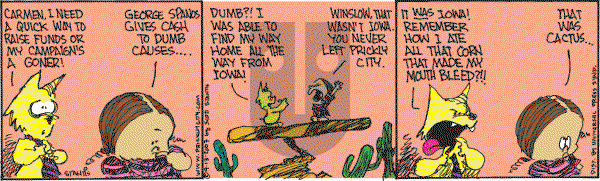 Prickly City on Thursday September 13, 2007 Comic Strip
