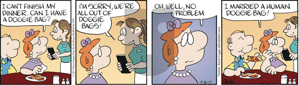 Drabble on Saturday April 8, 2017 Comic Strip