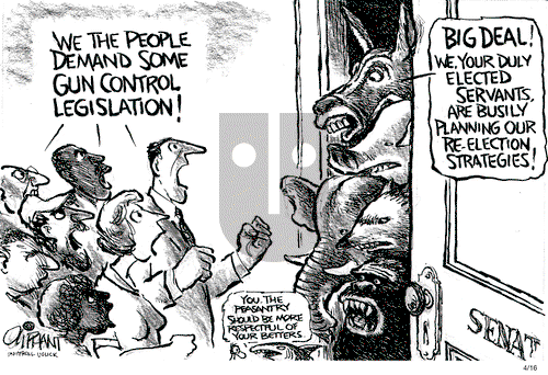 Pat Oliphant on Tuesday April 16, 2013 Comic Strip