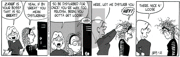 Luann on Monday January 28, 2002 Comic Strip