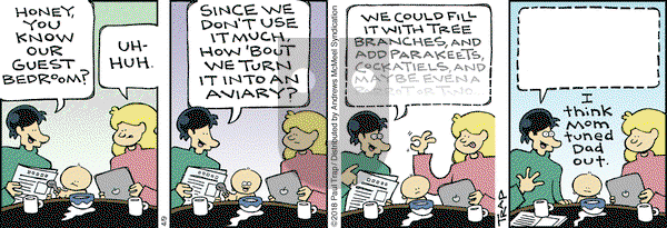 Thatababy on Monday April 9, 2018 Comic Strip