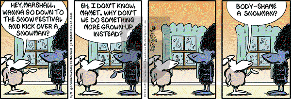 DeFlocked on Thursday January 9, 2025 Comic Strip