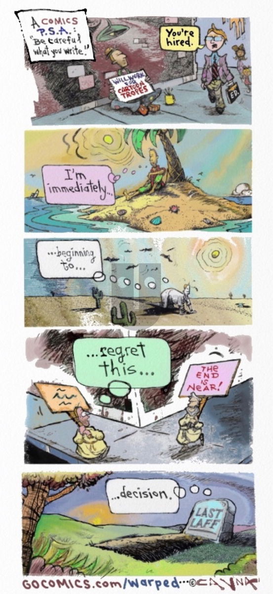 Warped - Sunday September 22, 2024 Comic Strip
