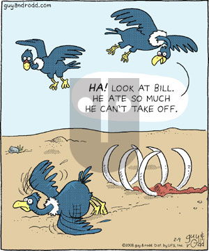 Brevity on Saturday February 9, 2008 Comic Strip