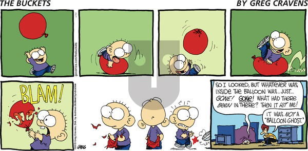 The Buckets on Sunday April 7, 2019 Comic Strip