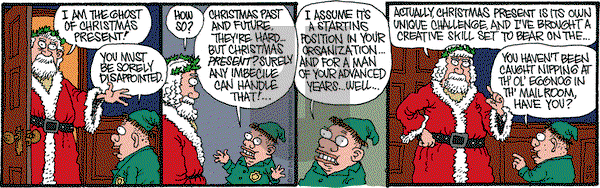 Monty on Thursday December 22, 2011 Comic Strip