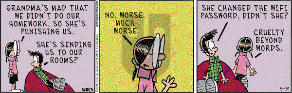 Grand Avenue on Friday May 31, 2019 Comic Strip