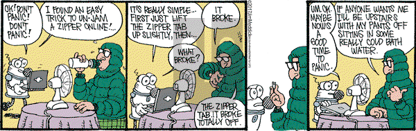 Monty on Wednesday November 8, 2017 Comic Strip