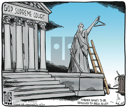 Tom Toles on Friday July 13, 2018 Comic Strip