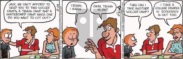 Cleats - Wednesday May 24, 2006 Comic Strip